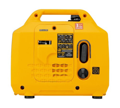 Генератор инверторный GS-1100iS, 1,1 кВт, 230 В, закрытый корпус, ручной старт DENZEL