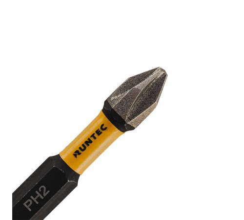 RUNTEC RT-IB51 Бита ударная RUNTEC Diamond Coating H6.35 50мм PH2 5шт. RUNTEC RT-IB51 Бита ударная RUNTEC Diamond Coating H6.35 50мм PH2 5шт.