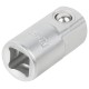 Переходник для воротка CrV Профи 3/8" (П) - 1/4" (М) FIT HQ