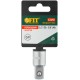 Переходник для воротка CrV Профи 1/2" (П) - 3/8" (М) FIT HQ