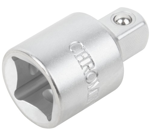 Переходник для воротка CrV Профи 3/8" (П) - 1/2" (М) FIT HQ Переходник для воротка CrV Профи 3/8" (П) - 1/2" (М) FIT HQ
