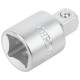 Переходник для воротка CrV Профи 3/8" (П) - 1/2" (М) FIT HQ