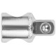 Переходник для воротка CrV Профи 3-х направленный 1/2"- 3/8"-1/2" FIT HQ