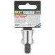 Переходник для воротка CrV Профи 3-х направленный 1/2"- 3/8"-1/2" FIT HQ