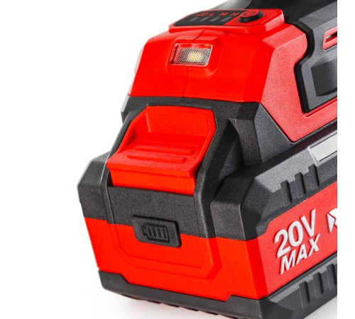 RUNTEC RT-IW1000T Гайковерт ударный аккумуляторный RUNTEC TECHNIC 1/2", 20В, 2*4Ач, 1000Нм