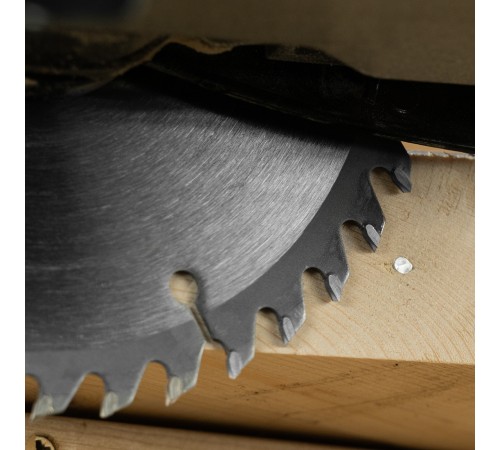 Пильный диск по дереву с гвоздями, ф185 х 20 мм, 40 зубов Denzel