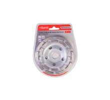 Чашка алмазная шлифовальная, 125x22мм, 2 ряда, 20 сегментов Sturm!