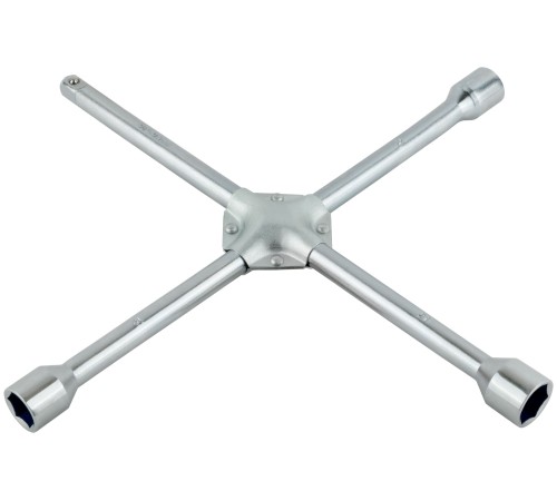 Ключ балонный крест усиленный 17х19х21 мм + 1/2", длина 400 мм FIT IT