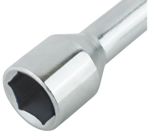 Ключ балонный крест усиленный 17х19х21 мм + 1/2", длина 400 мм FIT IT