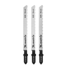 Полотна для электролобзика по дереву, 3 шт, T101BF, 75 x 2.5 мм, Bimetal Matrix Professional