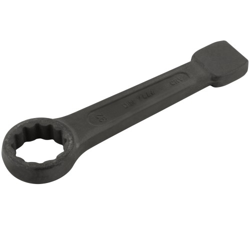 Ключ накидной ударный, CrV, фосфатированное покрытие 32 мм FIT IT Ключ накидной ударный, CrV, фосфатированное покрытие 32 мм FIT IT
