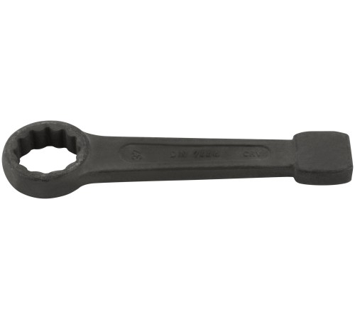 Ключ накидной ударный, CrV, фосфатированное покрытие 32 мм FIT IT Ключ накидной ударный, CrV, фосфатированное покрытие 32 мм FIT IT