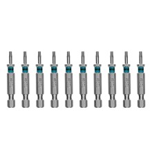 Бита Torx 10х50мм, сталь S2, шестигр., 10 шт. Gross