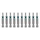 Бита Torx 10х50мм, сталь S2, шестигр., 10 шт. Gross