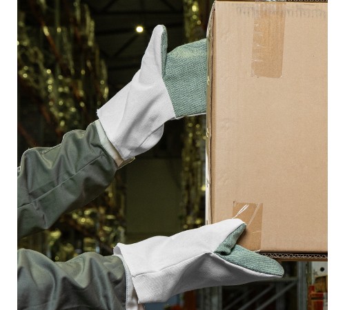 Рукавицы х/б с брезентовым наладонником, 2 размер Сибртех Рукавицы х/б с брезентовым наладонником, 2 размер Сибртех