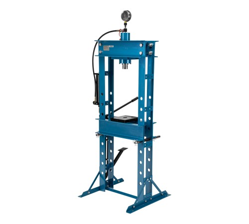 Пресс гидравлический с манометром и педалью, 30 т Stels