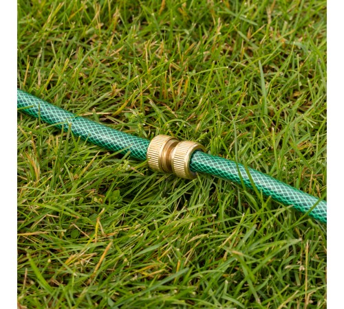 Муфта ремонтная для шланга, 1/2, латунная Palisad