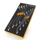 RUNTEC RT-WBE9F Набор ключей накидных 75° RUNTEC CrV 6x7-21x23 мм в ложементе EVA, 9 предметов
