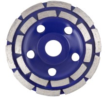 Диск алмазный шлифовальный, двойной сегмент CUTOP, 125 x 5.0 x 8.0 x 22.2 мм CUTOP Диск алмазный шлифовальный, двойной сегмент CUTOP, 125 x 5.0 x 8.0 x 22.2 мм CUTOP