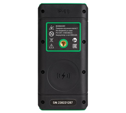 Лазерный дальномер с видоискателем RGK DV100 с поверкой