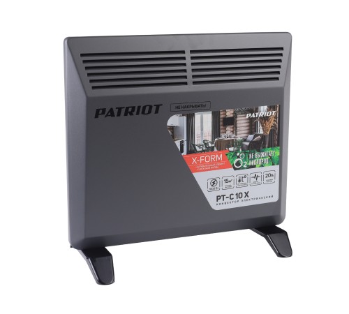 Конвектор электрический PATRIOT PTC 10 X Конвектор электрический PATRIOT PTC 10 X
