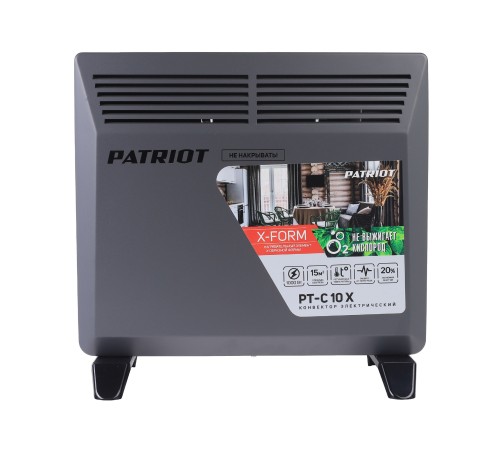 Конвектор электрический PATRIOT PTC 10 X Конвектор электрический PATRIOT PTC 10 X