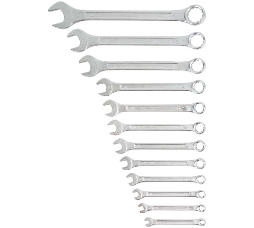 Ключи комбинированные в пластиковом держателе "Хард", набор 12 шт. ( 6-22 мм ) FIT IT Ключи комбинированные в пластиковом держателе "Хард", набор 12 шт. ( 6-22 мм ) FIT IT