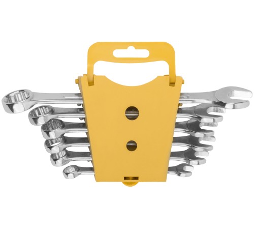 Ключи комбинированные в пластиковом держателе "Модерн", набор 6 шт. ( 8-17 мм ) FIT IT Ключи комбинированные в пластиковом держателе "Модерн", набор 6 шт. ( 8-17 мм ) FIT IT