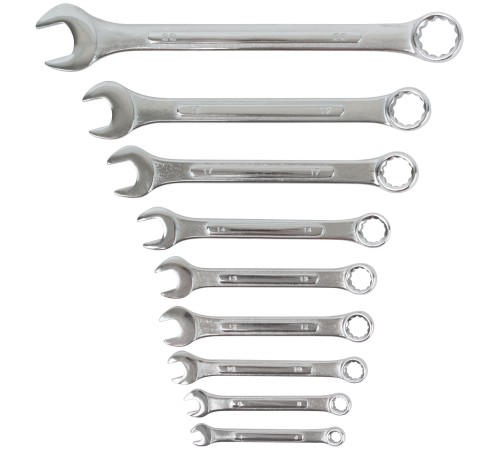 Ключи комбинированные в пластиковом держателе "Модерн", набор 9 шт. ( 6-22 мм ) FIT IT Ключи комбинированные в пластиковом держателе "Модерн", набор 9 шт. ( 6-22 мм ) FIT IT