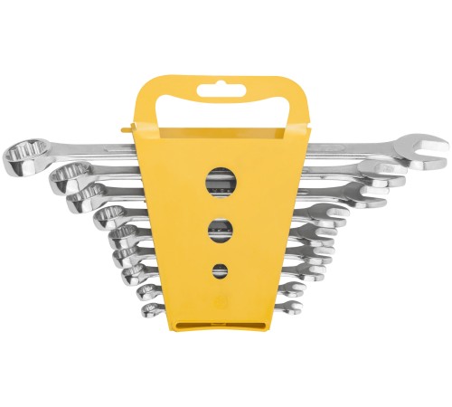 Ключи комбинированные в пластиковом держателе "Модерн", набор 9 шт. ( 6-22 мм ) FIT IT Ключи комбинированные в пластиковом держателе "Модерн", набор 9 шт. ( 6-22 мм ) FIT IT