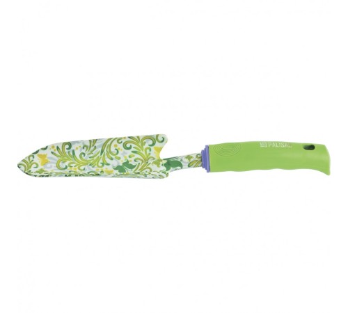 Совок посадочный узкий, 55 х 320 мм, стальной, пластиковая рукоятка, Flower Green, Palisad