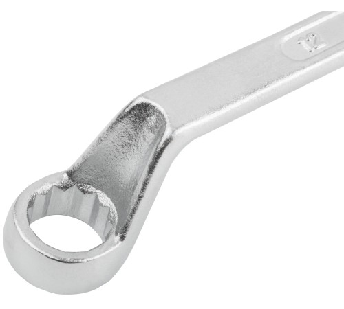 Ключ накидной "Хард", хромированное покрытие 10х12 мм FIT IT Ключ накидной "Хард", хромированное покрытие 10х12 мм FIT IT