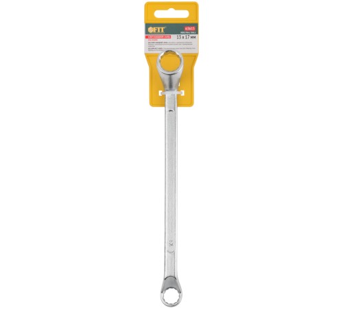 Ключ накидной "Хард", хромированное покрытие 13х17 мм FIT IT Ключ накидной "Хард", хромированное покрытие 13х17 мм FIT IT