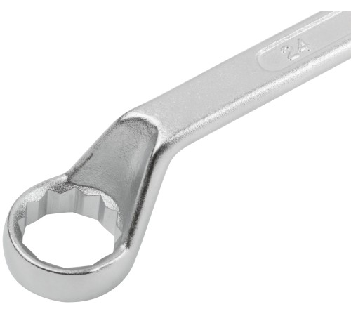 Ключ накидной "Хард", хромированное покрытие 24х27 мм FIT IT Ключ накидной "Хард", хромированное покрытие 24х27 мм FIT IT