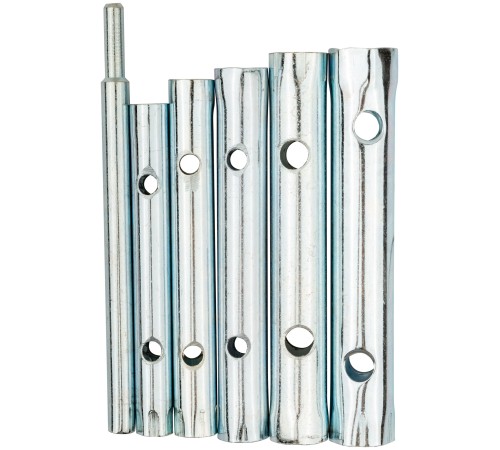 Ключи трубчатые, набор 6 шт. ( 8-17 мм ) КУРС Ключи трубчатые, набор 6 шт. ( 8-17 мм ) КУРС