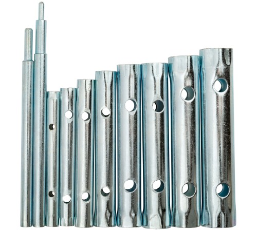 Ключи трубчатые, набор 10 шт. ( 6-22 мм ) КУРС Ключи трубчатые, набор 10 шт. ( 6-22 мм ) КУРС