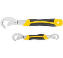 Ключи универсальные, прорезиненные ручки, 2 шт. ( 9-22 мм; 23-32 мм ) FIT IT