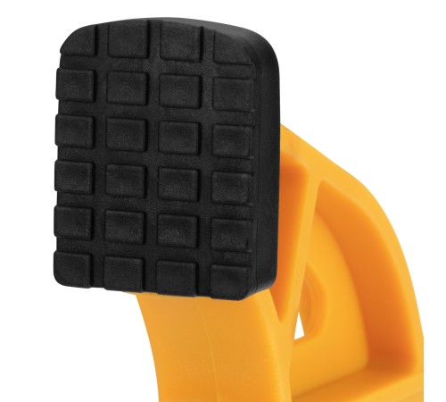 Струбцина F-образная,быстрозаж., 8"x 2 3/4", 200х70мм, пласт.корпус,фиксатор,двухк. рук-ка Denzel