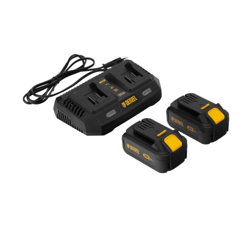 Цепная пила аккумуляторная бесщеточная RCS400-36, Li-ion, 36 В, 4 Ач, шина 400 мм Denzel