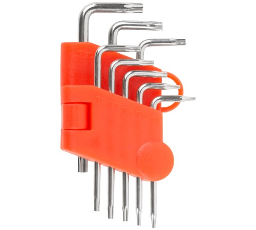 Ключи TORX CrV 8 шт. Т5-Т20, в пластиковом держателе FIT IT