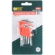 Ключи TORX CrV 8 шт. Т5-Т20, в пластиковом держателе FIT IT