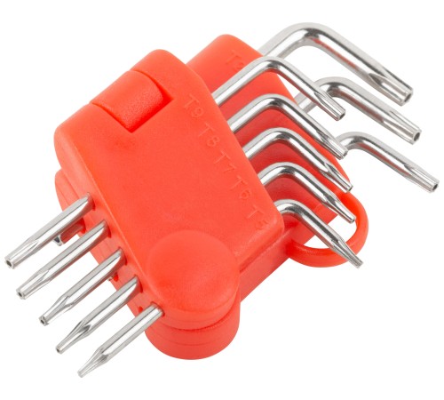 Ключи TORX CrV 8 шт. Т5-Т20, в пластиковом держателе FIT IT