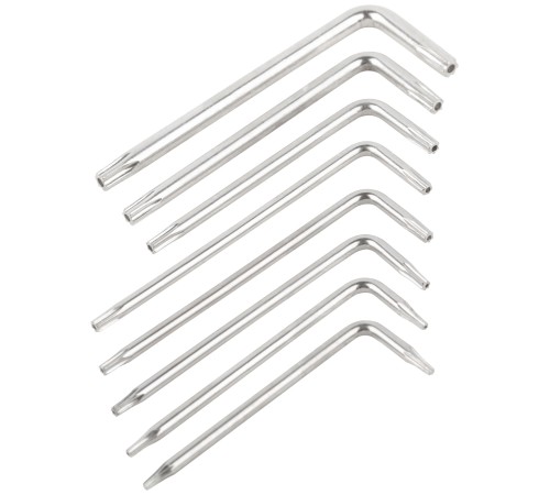 Ключи TORX CrV 8 шт. Т5-Т20, в пластиковом держателе FIT IT