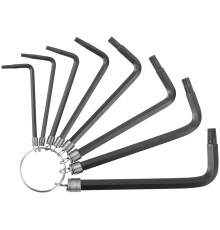 Ключи TORX 8 шт. CrV Т9-Т40 на кольце FIT IT