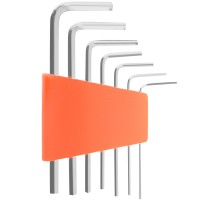 Ключи шестигранные HEX CrV 7 шт.( 0,7-3,0 мм ),пластиковый держатель FIT IT Ключи шестигранные HEX CrV 7 шт.( 0,7-3,0 мм ),пластиковый держатель FIT IT