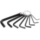 Ключи шестигранные HEX на кольце 8 шт.( 2-10 мм ) FIT DIY