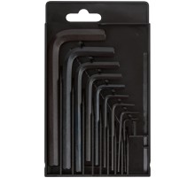 Ключи шестигранные HEX короткие CrV 9 шт.( 1,5-10 мм ) (в коробочке) FIT IT
