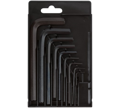 Ключи шестигранные HEX короткие CrV 9 шт.( 1,5-10 мм ) (в коробочке) FIT IT Ключи шестигранные HEX короткие CrV 9 шт.( 1,5-10 мм ) (в коробочке) FIT IT