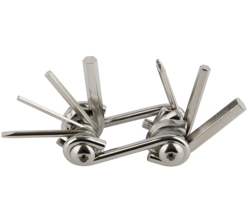 Набор велосипедный для мелкого ремонта CrV, 7 функций FIT IT Набор велосипедный для мелкого ремонта CrV, 7 функций FIT IT