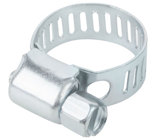 Хомуты, оцинкованная сталь, набор 5 шт.,  8-18 мм FIT DIY